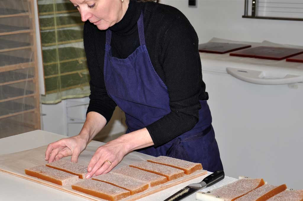 Fabrication des pâtes de fruit